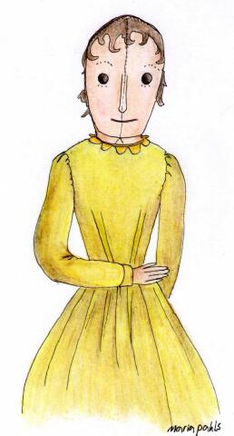 doll in yellow © 2001 Maria Pahls
